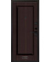 Входная дверь снаружи МДФ панель G23 с Черным молдингом  цвет орех королевский  Внутри отделка на выбор 